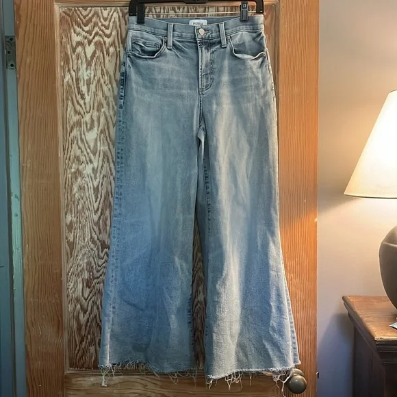 Pistola IZZY MID RISE WIDE LEG CROP JEAN - STRIVE, 28 - Picture 3 of 9